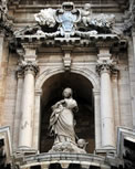 Particolare del Duomo: Santa Lucia